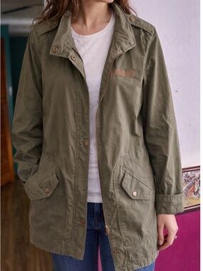 Merona women’s small Olive Green Utility Jacket